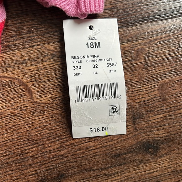 Disney Minnie Mouse Pink and Red Girls Sweater 18 Month | Minnie Mouse Sweater | - Picture 4 of 6